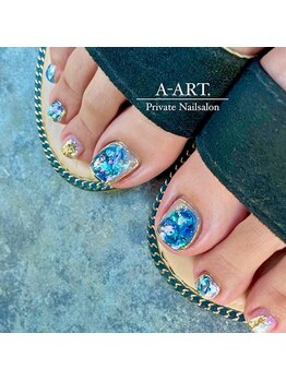エーアート(A-ART.)/フットネイル夏