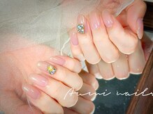 アユミネイル 川崎(Aumi nail)/スキンカラーにパーツ！キラキラ