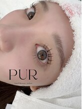 アイラッシュデザイン ピュール 福井店(Eyelash Design PUR)/上下マツパ/福井マツパ