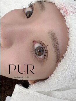 アイラッシュデザイン ピュール 福井店(Eyelash Design PUR)/上下マツパ/福井マツパ