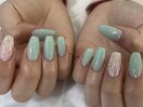 春のニュアンスネイル