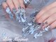 ランココ(RanCOCO)の写真/強度の高いアクリルスカルプ×パーツでキラキラロングネイルに☆初めてのネイル・久々ネイルの方にも♪