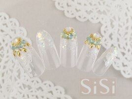 キラキラストーン＆ラメネイル★