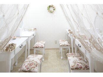 エステサロン ジョアアンジェ(joie ange)/メイクルームも完備！