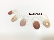 ネイルチックコウベ 銀天街店(Nail Chick kobe)/丸フレンチネイル
