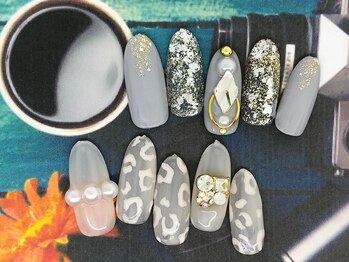 アン ジョーヌドラゴ/【自爪ネイル】ホワイトネイル