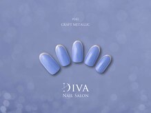 ネイルサロン ディーバ 調布店(Diva)/One color plus(ラメフレンチ)
