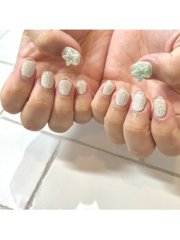 カミナネイル(KAMINA.nail)/ニュアンスクリアフレンチ