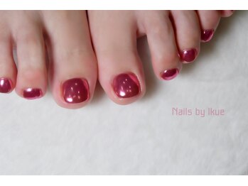 リアン 大宮(Rian)/ミラーネイル/ワンカラー/ピンク