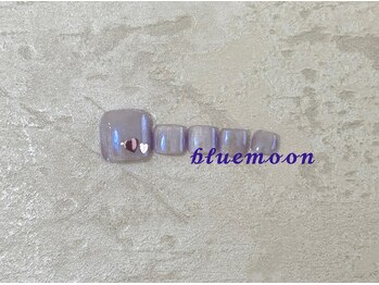 ブルームーン(bluemoon)/フットハートネイル