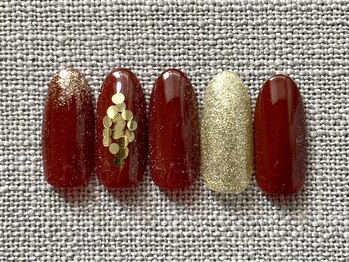 シンプル定額ネイル4800円