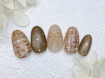 ツイードネイル