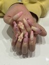 お花ネイル