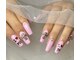 リュティーネイル(Reauty nail)の写真/徹底的にフォルムにこだわり指先が長くきれいに見える美フォルム♪丁寧なケアでモチの良さもUP!