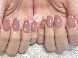 ベージュピンク