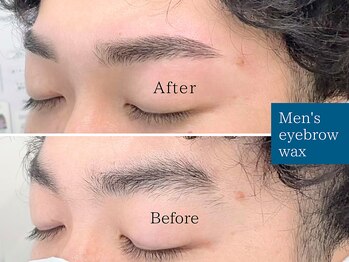 まつ毛エクステアンドネイル フィーカ 新松戸(FIKA)/【メンズ】眉毛スタイリング