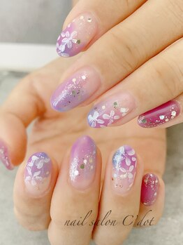 シードット(Cdot)/梅雨ネイル