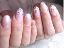 押し花×ラメホログラム