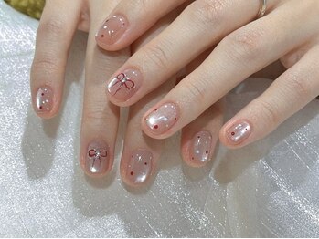 ナユキネイル 渋谷店(NA.YUKI NAIL)/透明感ネイル