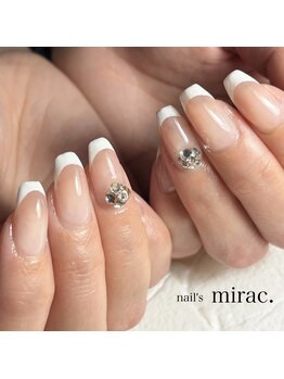 ネイルズミラク(nail's mirac.)/バーチャルフレンチネイル