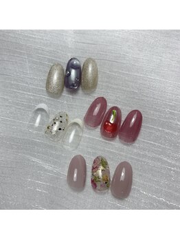 ソル(Sol)/4月　定額ネイル