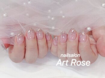 ネイルサロンアンドネイルスクールアートローズ 町田店(Art Rose)の写真/[ワンカラ―/ラメグラ/カラグラ限定色/フレンチ3種お得に用意☆]オフ無料♪JNA認定、高技術ネイルサロン☆