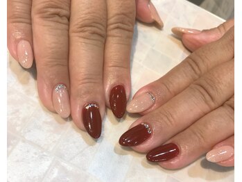 ドレス ネイルアンドアイラッシュ 梅田(Dress)/【Dress 梅田】お客様ネイル♪