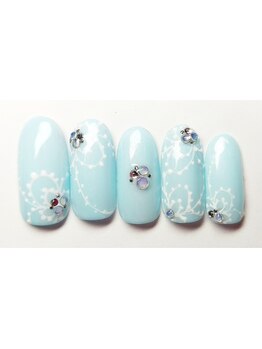 ネイルサロン 爪/☆春色ネイル♪ブライダルにも☆