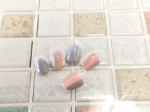 アオヤ(h/n collection AWOYA)/ストライプネイル