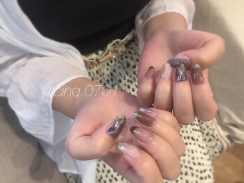 サンク(cinq)/持ち込みデザイン8000円