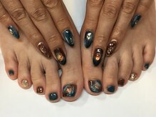 ラウト デコレーションアンドネイルサロン(Lauto Decoration&Nail Salon)の雰囲気（ハンド・フットの同時施術可能です。ご予約はお電話にて受付中♪）