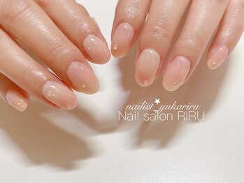 リル(RIRU)/桃ネイル