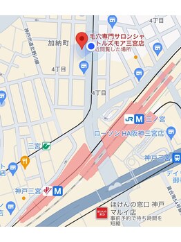 シャルトルズ/JR・阪急アクセス