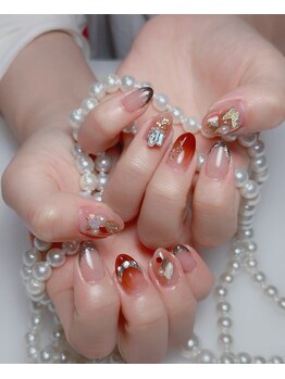 サムズアップネイル(thumbs up nail)/お客様ネイル