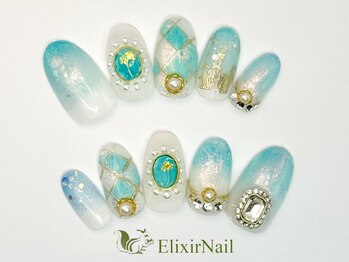 エリクサーネイル 池袋(Elixir Nail)/定額cやり放題/クーポン使用