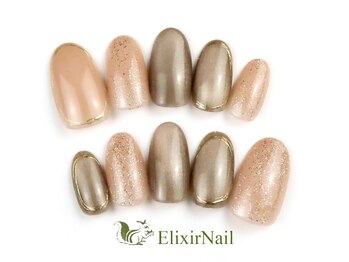 エリクサーネイル 神田(Elixir Nail)/シンプル / クーポン使用
