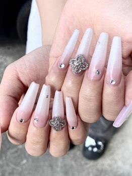 ジュウェル 宜野湾店(Nail Salon Jewel)/スカルプ/ベイビーブーマー風