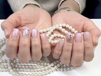 アンドシュシュネイル(&CHOU CHOU nail)/持ち込みアート