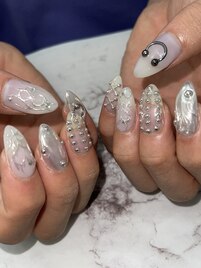 個性派海外ネイル♪