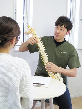 姿勢改善専門スタジオ イーマスト(E-must)/１、カウンセリング