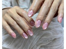 マリー ネイルズアンドラッシュアート モザイクモール港北店(MARIE NAILS & LASH ART)/マグネット¥8,800　0402a