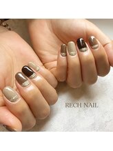 レッシュネイル サロンアンドスクール(RECH NAIL salon&school)/brown*