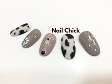 ネイルチックコウベ 銀天街店(Nail Chick kobe)/牛柄ネイル