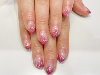 クォーターリゾートネイル(QUARTER RESORT nail)/ニュアンスネイル☆