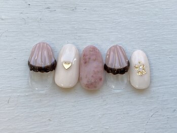 ルリアンネイル(le lien nail)/定額アートコースB