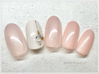 プチムトン 鶯谷店(petit mouton)/【大人上品ネイル】