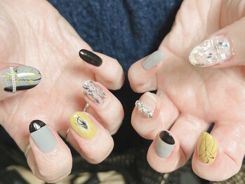 サロン カラフリー アシヤ(Salon Colorfulyy Ashiya)/蛍光ペイントアート