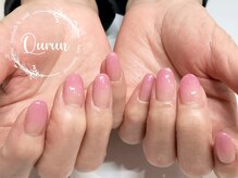 クルン 大阪 御幣島(Qurun)/ピンクグラデーションネイル