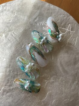 ココア(cocoA)/マーメイドネイル