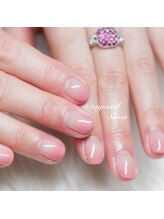 たゆ ネイル(たゆnail)/グラデーションピンクネイル